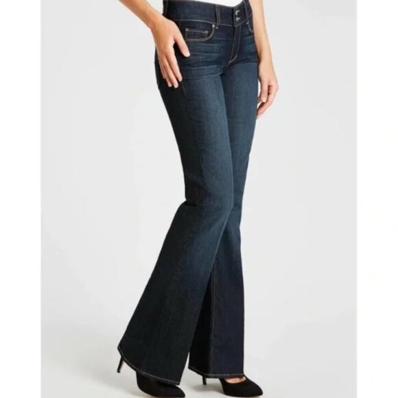Paige Hidden Hills Jeans‎ Dark Wash  30 Bootcut Flare Denim - Picture 8 of 8